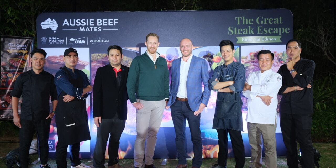 MLA จัดกิจกรรม The Great Steak Escape II KHAO YAI EDITION ตอกย้ำความเป็นเลิศของเนื้อวัวระดับ พรีเมียมจากออสเตรเลียที่มีความหลากหลาย ปรุงได้หลากเมนู รังสรรค์เป็นมื้อพิเศษโดยร้านอาหารชั้นนำ 5 แห่ง