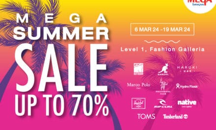 เมกาบางนา ชวนช้อปสินค้าท้าลมร้อน พร้อมให้ส่วนลดสูงสุดถึง 70% ในงาน MEGA SUMMER SALE