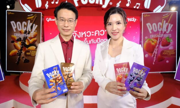 กูลิโกะ เปิดตัว ‘ป๊อกกี้ ครัช’ สู่ตลาด หวังขยายฐานคนรุ่นใหม่ ย้ำภาพผู้นำตลาดบิสกิตไทย  พร้อมเปิดตัว Glico Friend ‘ซี & นุนิว’ ร่วมสร้างประสบการณ์ใหม่