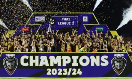 นครราชสีมา มาสด้า เอฟซี ผงาดคว้าแชมป์ไทยลีก 2 สุดยิ่งใหญ่