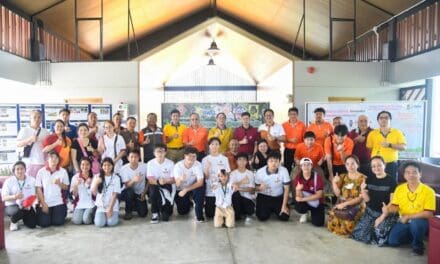MEA ร่วมกับมูลนิธินายช่างไทย ใจอาสา ตรวจสอบระบบไฟฟ้า โครงสร้างและสิ่งก่อสร้างในสวนบางโปรง ในโครงการสวนสาธารณะสมุทรปราการปลอดภัย