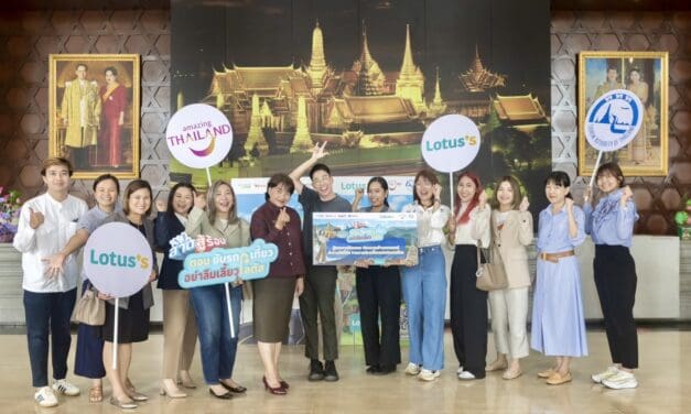 ททท. มอบรางวัลแพ็คเกจที่พัก 3 วัน 2 คืน ให้กับผู้ชนะการประกวดนักสร้างคอนเทนต์ ภายใต้แคมเปญ “ขับรถเที่ยว อย่าลืมเลี้ยวโลตัส”