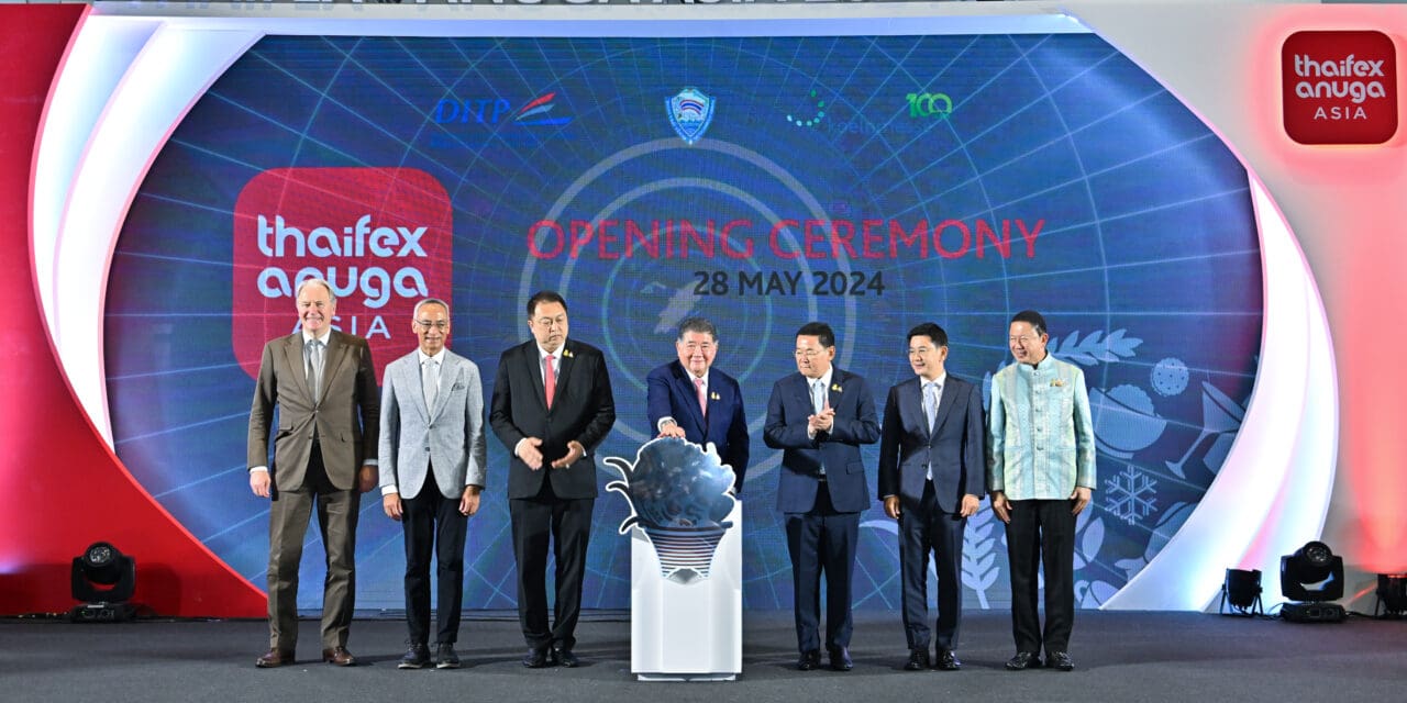 เริ่มแล้ว! “ภูมิธรรม” เปิด THAIFEX – ANUGA ASIA 2024 งานแสดงสินค้าอาหารระดับโลก หนุน SME สินค้านวัตกรรม เพิ่ม GDP คาดทำเงินร่วมแสนล้าน