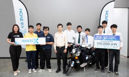 MOVE EV X สนับสนุนการใช้พลังงานสะอาด