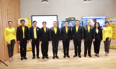 รมว.ดีอี เยือน NT เยี่ยมชมการทดสอบระบบแจ้งเตือนภัยฉุกเฉินผ่านมือถือ CBC