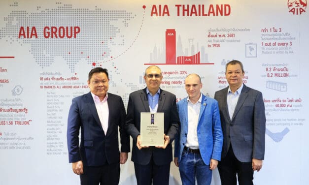 เอไอเอ ประเทศไทย คว้ารางวัล Asia Pacific Property Awards 2024-2025 สาขาสถาปัตยกรรมที่มีการใช้สอยแบบผสมผสานยอดเยี่ยมจากอาคารเอไอเอ อีสต์ เกตเวย์ (AIA East Gateway)