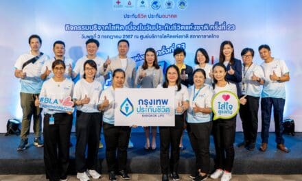 กรุงเทพประกันชีวิต  ใส่ใจสังคม รวมพลังบริจาคโลหิต  เนื่องในวันประกันชีวิตแห่งชาติ ประจำปี 2567