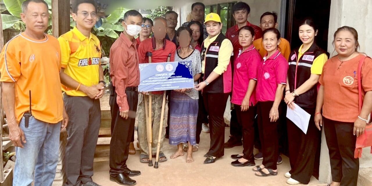 พม.แพร่ ร่วมกับท้องที่ท้องถิ่นปรับสภาพแวดล้อม และสิ่งอำนวยความสะดวกในบ้านของผู้สูงอายุให้เหมาะสมและปลอดภัย  