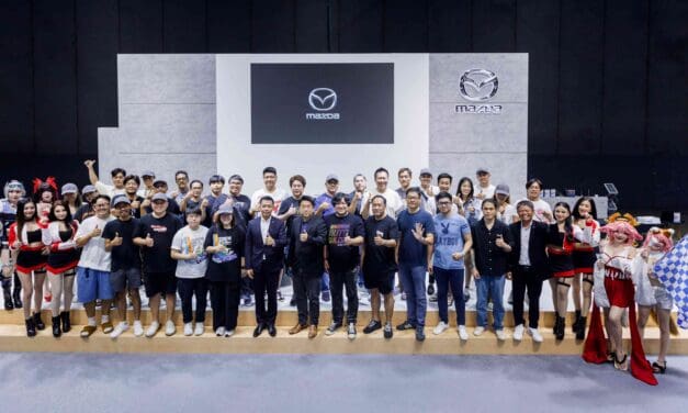 รวมพลคนรักมาสด้าแฟนพันธุ์แท้ MX-5 ร่วมชมงานบางกอกออโตซาลอน