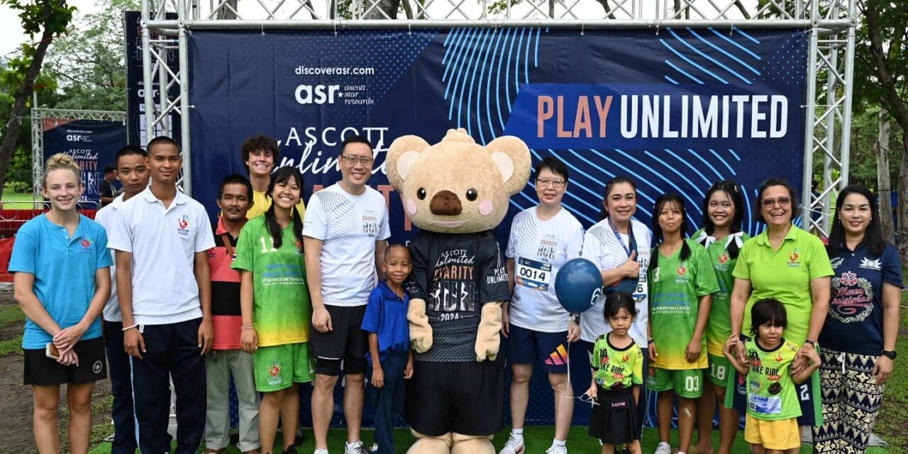 แอสคอทท์ ประเทศไทย ประสบความสำเร็จในการเป็นเจ้าภาพจัดงานวิ่งการกุศล เพื่อสนับสนุนมูลนิธิมือต่อมือ