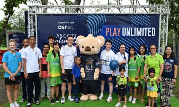 แอสคอทท์ ประเทศไทย ประสบความสำเร็จในการเป็นเจ้าภาพจัดงานวิ่งการกุศล เพื่อสนับสนุนมูลนิธิมือต่อมือ