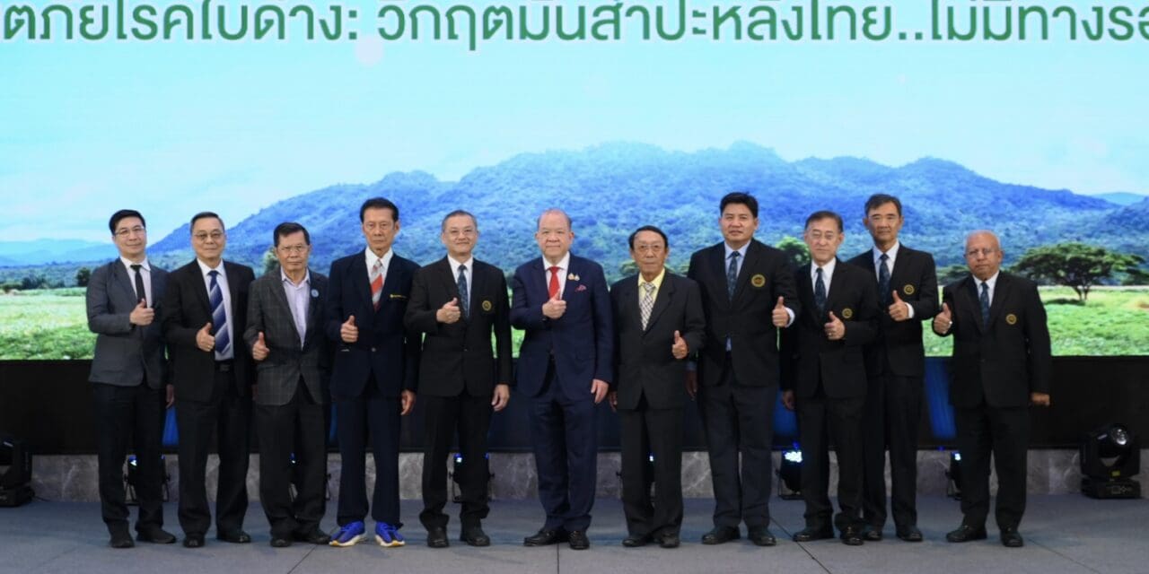 สมาคมการค้ามันสำปะหลังไทย  จัดสัมมนา”มหันตภัยโรคใบด่าง วิกฤตมันสำปะหลังไทย..ไม่มีทางรอด”