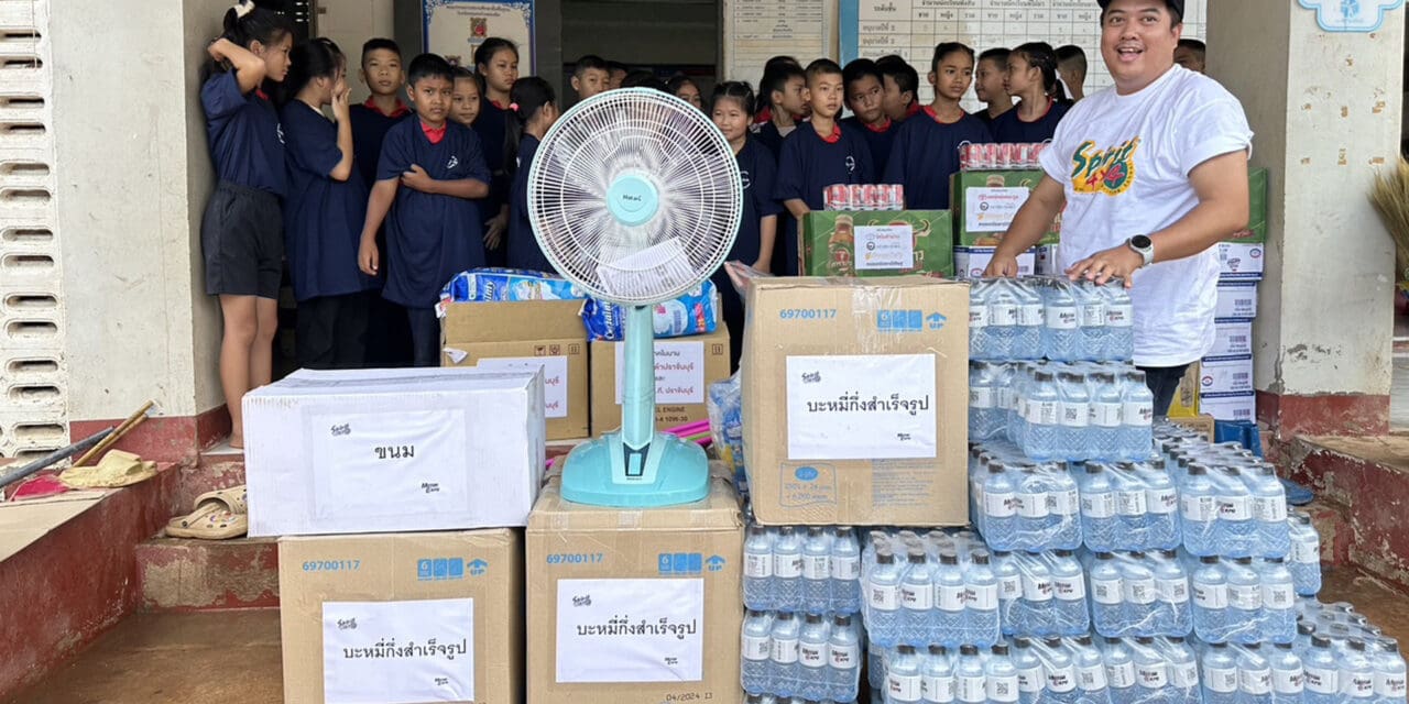 “คนไทยไม่เคยทิ้งกัน” SPIRIT 4×4 ให้กำลังใจผู้ประสบภัยน้ำท่วม จังหวัดน่าน