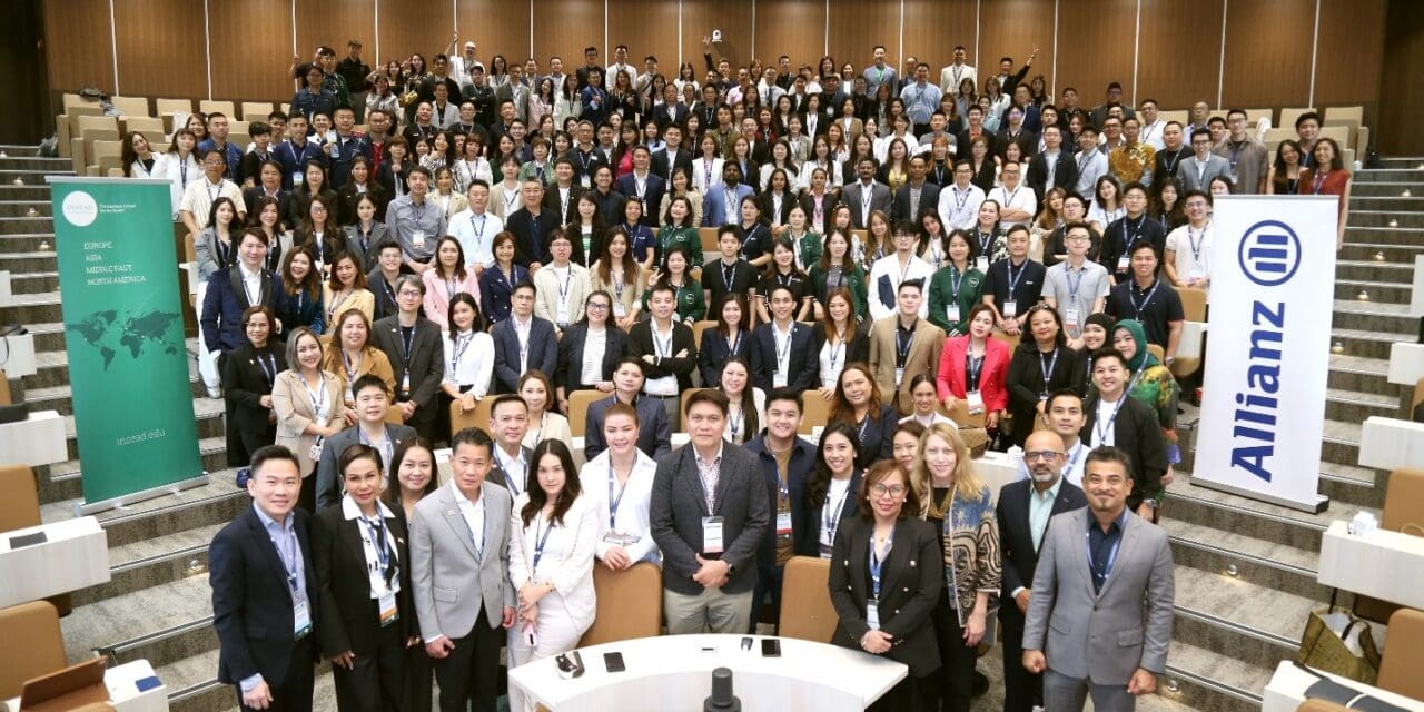อลิอันซ์ อยุธยา ประกันชีวิต ส่ง 31 ตัวแทน ร่วมโครงการ Allianz Pinnacle Excellence Program เดินหน้าพัฒนาความเป็นมืออาชีพในหลักสูตรพัฒนาตัวแทนระดับเวิร์ลคลาสกับสถาบัน INSEAD