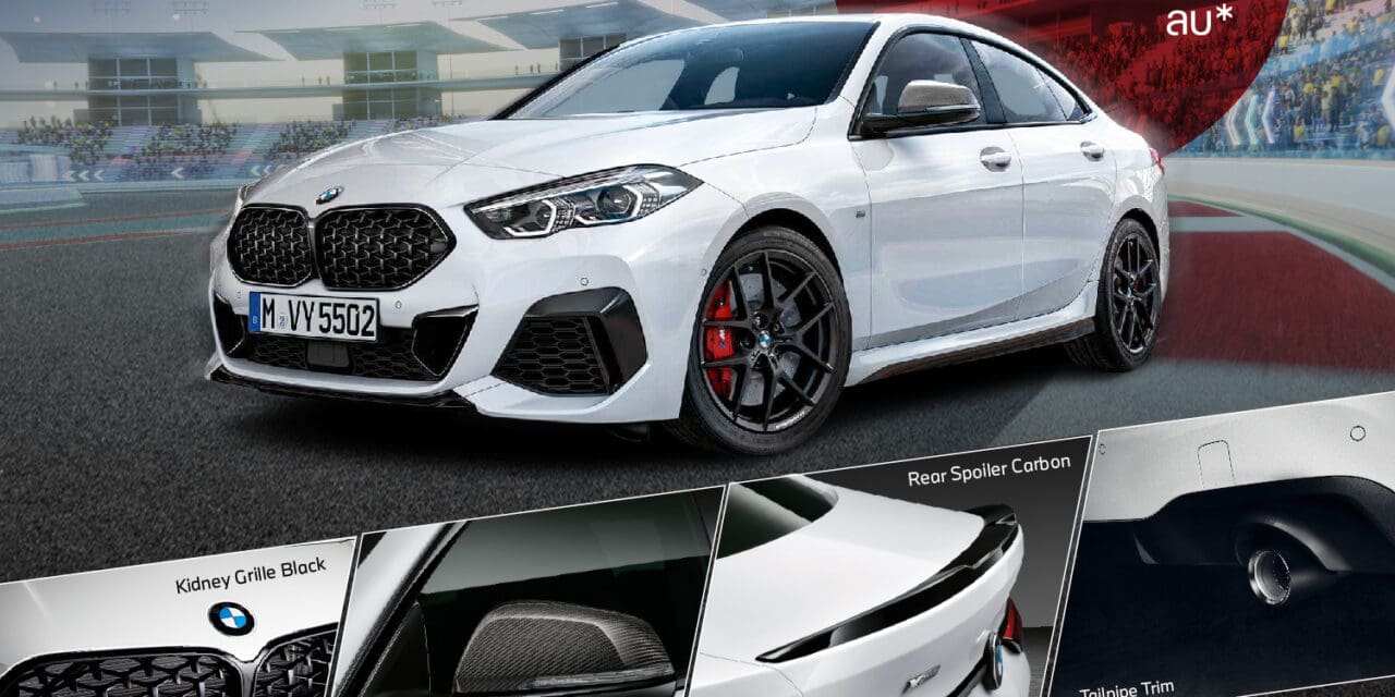 มิลเลนเนียม ออโต้ กรุ๊ป กระตุ้นความเร้าใจเต็มสูบ กับ BMW 220i Gran Coupe M Sport ฟรีชุดแต่ง M Performance มูลค่าเกือบ 100,000 บาท จัดให้ในราคาพิเศษ 1.99 ล้านบาท เฉพาะที่โชว์รูม BMW Millennium Auto