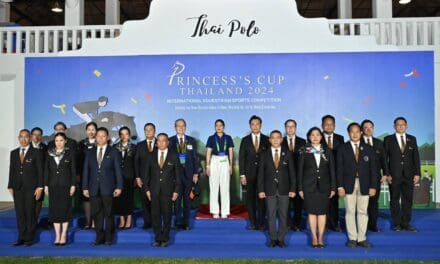 กระทรวงการท่องเที่ยวและกีฬา โดยการท่องเที่ยวแห่งประเทศไทย (ททท.) ร่วมเป็นส่วนหนึ่งในการยกมาตรฐานการแข่งขันกีฬาขี่ม้าของไทยสู่ระดับสากล พร้อมเฝ้ารับเสด็จ สมเด็จพระเจ้าลูกเธอ เจ้าฟ้าสิริวัณณวรี นารีรัตนราชกัญญา เสด็จเป็นองค์ประธานในพิธีเปิดการแข่งขันกีฬาขี่ม้ารายการ Princess’s Cup Thailand 2024