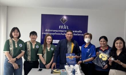 กองทุนประกันวินาศภัยร่วมหารือบุคลากรบุคลากรสำนักงาน คปภ.จังหวัดราชบุรีเพื่อเป็นสื่อกลาง  และประชาสัมพันธ์ให้ประชาชน ในกรณีบริษัทประกันวินาศภัยถูกเพิกถอนใบอนุญาต ประจำปี 2567