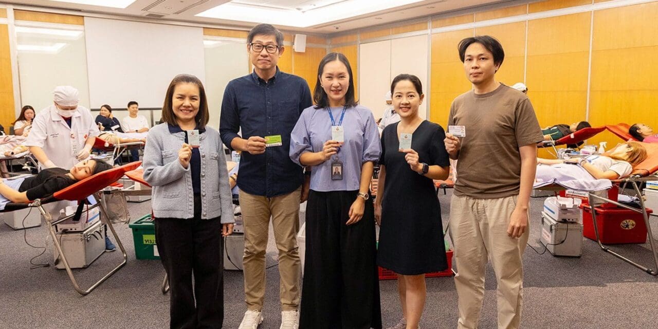กรุงเทพประกันภัยจัดกิจกรรมบริจาคโลหิตให้แก่สภากาชาดไทยอย่างต่อเนื่อง 