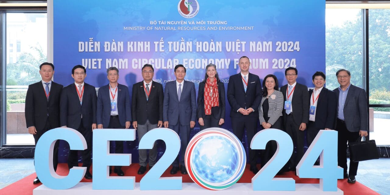 เอสซีจี ขับเคลื่อน Inclusive Green Growth ทั่วอาเซียน  ดันแผนยุทธศาสตร์ขับเคลื่อนเศรษฐกิจหมุนเวียนแห่งชาติเวียดนาม  ในเวที “Vietnam Circular Economy Forum 2024”