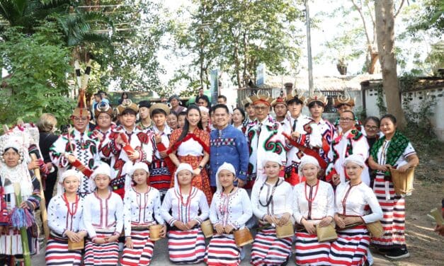 “วราวุธ” รมว.พม. หนุน กลุ่มชาติพันธุ์ สร้างรายได้ สร้างอาชีพ ร่วมสืบสาน ประเพณีกินข้าวใหม่ ของราษฎรบนพื้นที่สูง 