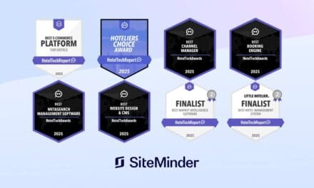 SiteMinder ตอกย้ำความเป็นผู้นำในงาน HotelTechAwards ปี 2568  โดยเฉพาะด้านอีคอมเมิร์ซสำหรับโรงแรม