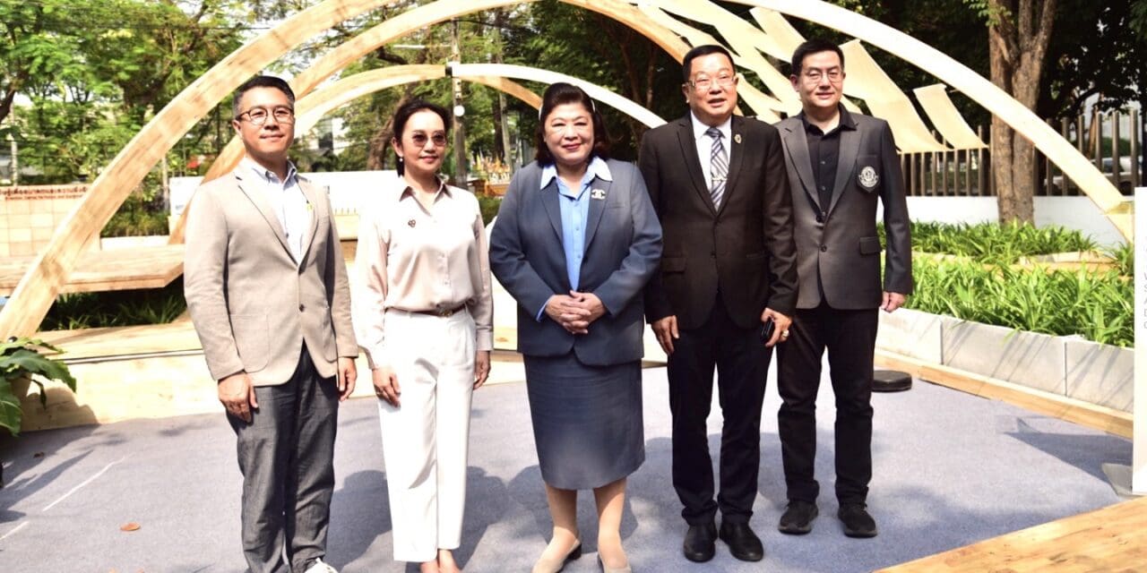 วช. หนุน สจล. พัฒนาต้นแบบงานวิจัยด้านสถาปัตยกรรมเข้าสู่แผน “Bangkok Design Week 2025” ยกระดับงานวิจัยสถาปัตยกรรมเพิ่มมูลค่าทางเศรษฐกิจ