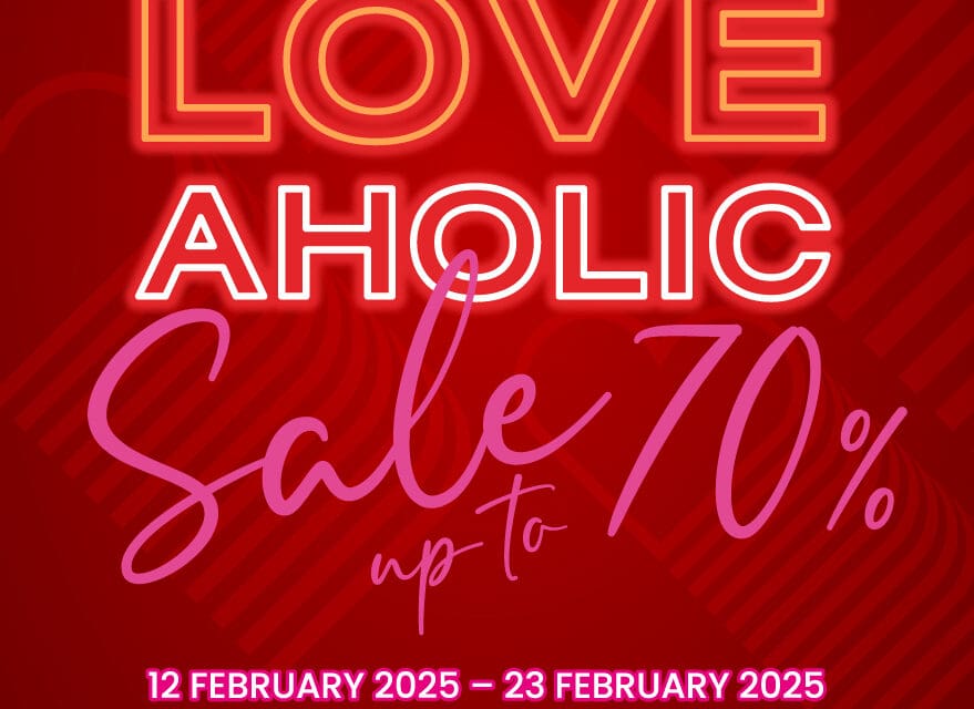 เมกาบางนา ชวนช้อปฉลองเทศกาลวาเลนไทน์  ในงาน “MEGA LOVE AHOLIC” ช้อปของขวัญในราคาพิเศษลดสูงสุด 70%  วันที่ 12 – 23 กุมภาพันธ์ 2568 ณ ศูนย์การค้าเมกาบางนา