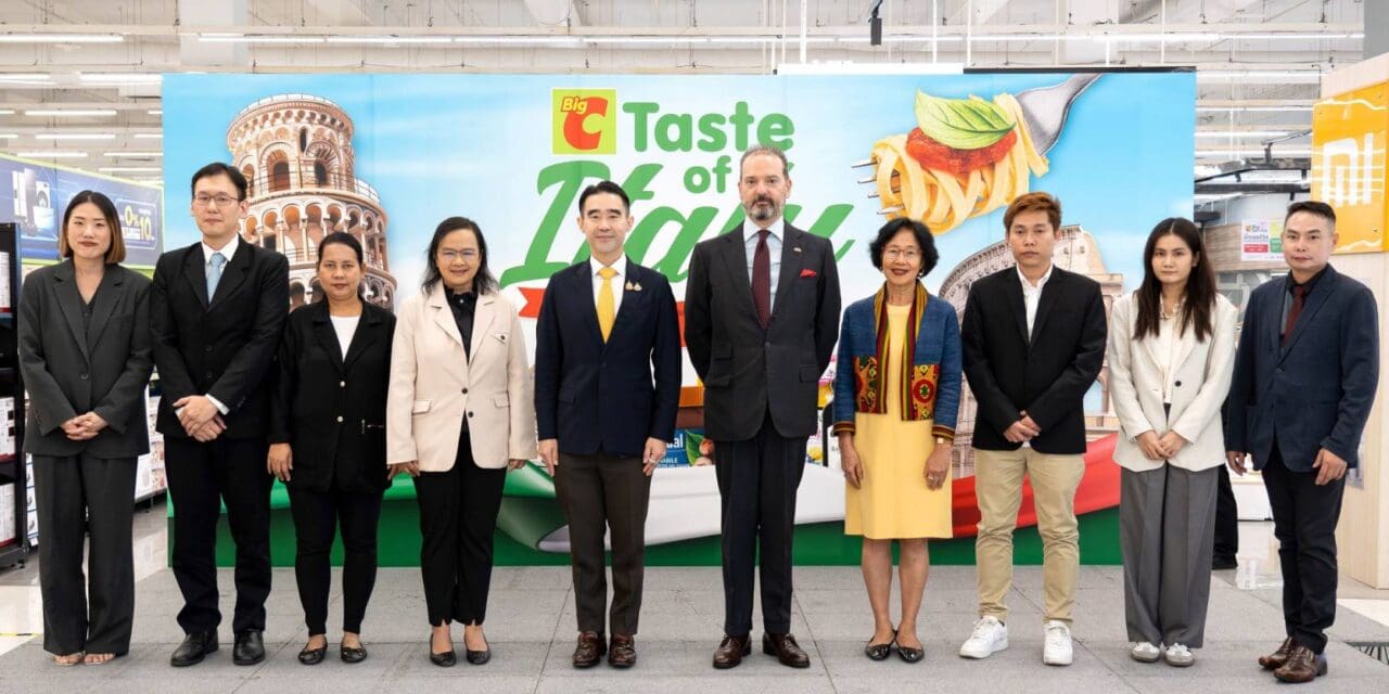 บิ๊กซี จัดงาน “ITALY FAIR 2025” ขนทัพอาหารและวัตถุดิบคุณภาพพรีเมียม ส่งตรงจากอิตาลี ให้ผู้บริโภค ชิม – ช้อป ในราคาสุดคุ้ม คาดยอดขายโตกว่า 5 ล้านบาท