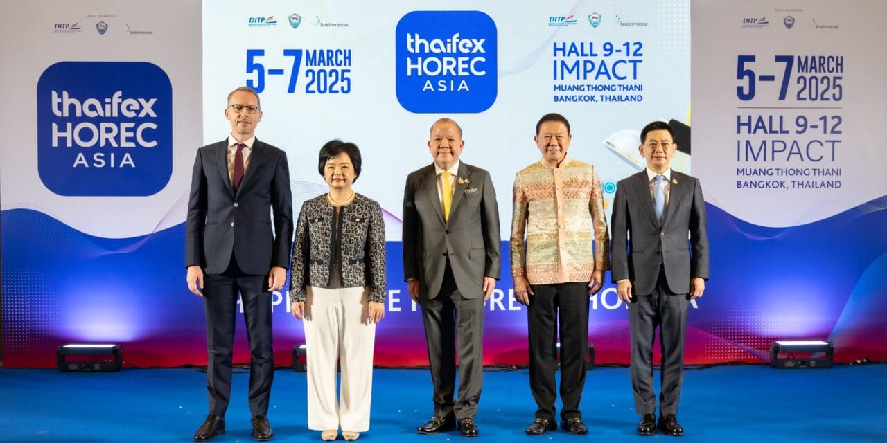 “พิชัย” เปิดงาน THAIFEX – HOREC ASIA 2025 สุดยิ่งใหญ่ ดันไทยเป็นศูนย์กลางธุรกิจ HoReCa ของเอเชีย  คาดเงินสะพัดกว่า 4 พันล้านบาท