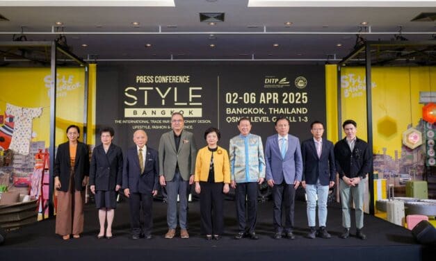 DITP จับมือสภาหอการค้าฯ เตรียมจัด STYLE Bangkok 2025   โชว์พลังสินค้าไลฟ์สไตล์ แฟชั่น งานดีไซน์ จากผู้ผลิตไทยอวดสายตาผู้ซื้อทั่วโลก
