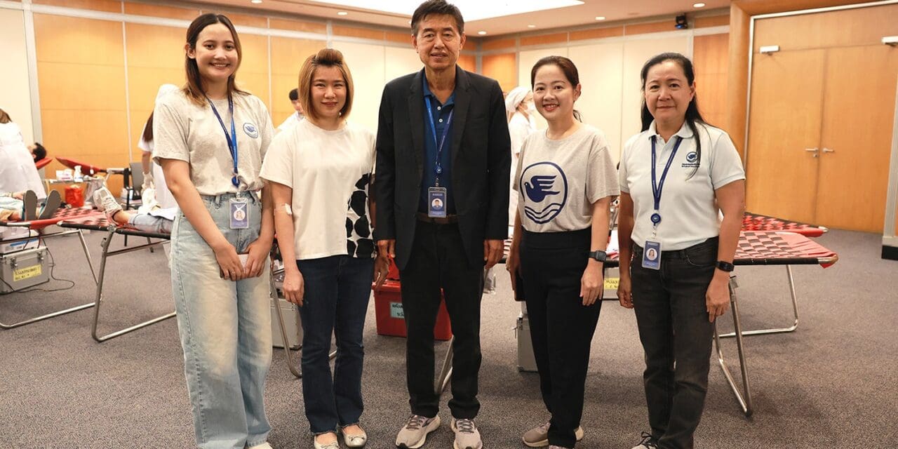 กรุงเทพประกันภัยจัดกิจกรรมบริจาคโลหิต บริจาคอวัยวะและดวงตาให้แก่สภากาชาดไทยอย่างต่อเนื่อง