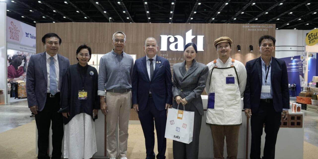 รัฐมนตรีว่าการกระทรวงพาณิชย์ นายพิชัย นริพทะพันธุ์ เยี่ยมชมงาน STYLE Bangkok 2025 งานแสดงสินค้าไลฟ์สไตล์และแฟชั่นระดับนานาชาติของไทย