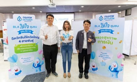 กรุงเทพประกันชีวิต ใส่ใจและส่งเสริมสุขภาพชุมชน  จัดโครงการฉีดวัคซีนป้องกันโรคไข้หวัดใหญ่ 740 เข็ม ให้ประชาชนเขตบางซื่อ