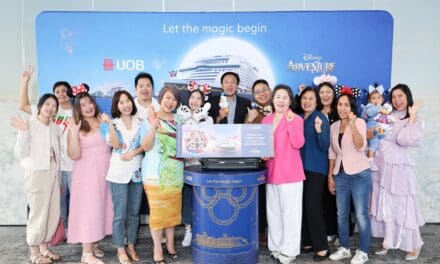 ยูโอบี มอบรางวัลประสบการณ์สุดมหัศจรรย์จากแคมเปญ “Let the Magic Begin” พร้อมแพ็กเกจท่องเที่ยวล่องเรือ Disney Adventure แก่ผู้โชคดีทั้ง 15 ท่าน   