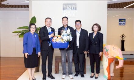 SME D Bank ร่วมแสดงความยินดี กับตำแหน่งประธานเจ้าหน้าที่บริหาร BAM คนใหม่