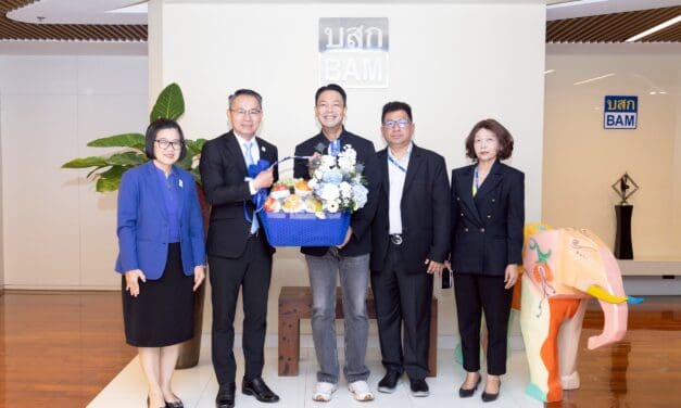SME D Bank ร่วมแสดงความยินดี กับตำแหน่งประธานเจ้าหน้าที่บริหาร BAM คนใหม่