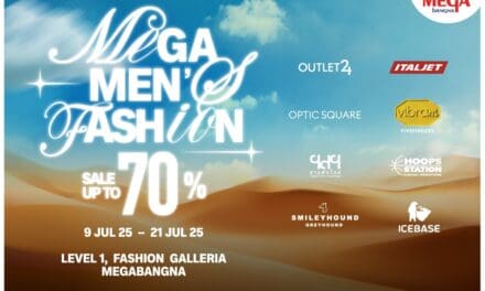 เมกาบางนา ชวนอัปเดตลุคสุดคูลแบบหนุ่มมีสไตล์ ในงาน “MEGA MEN’S FASHION”  วันที่ 9 – 21 ก.ค. 68 ณ ศูนย์การค้าเมกาบางนา