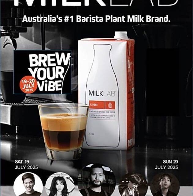 MILKLAB ร่วมส่งเสริมผลักดันวัฒนธรรมคาเฟ่ในไทยกับงาน “Brew Your Vibes” ที่สยามเซ็นเตอร์