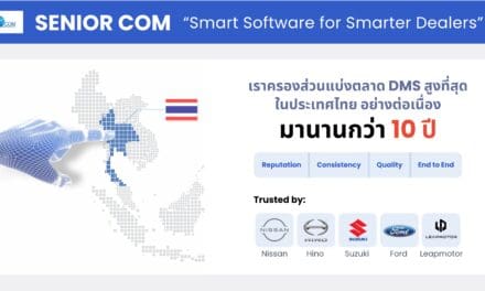 ซีเนียร์ คอม เปิดตัว “DV Platform” ใช้เทคโนโลยีดิจิทัลพลิกโฉมธุรกิจดีลเลอร์       ตอกย้ำผู้นำตลาดซอฟต์แวร์ DMS พร้อมยกระดับดีลเลอร์รถยนต์ไทยสู่มาตรฐานใหม่ 