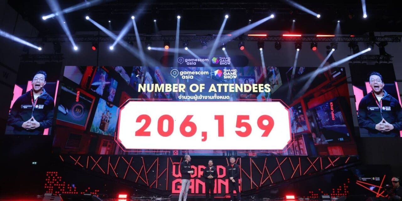 gamescom asia x Thailand Game Show  สร้างปรากฏการณ์คนล้นหลาม  ดันไทยขึ้นแท่นศูนย์กลางเกมระดับโลก