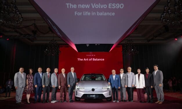 เปิดตัวเป็นครั้งแรกในเอเชียกับ Volvo ES90 รถไฟฟ้าเต็มรูปแบบรุ่นใหม่ล่าสุด ที่ออกแบบมาเพื่อเติมเต็มความสมดุลให้ทุกการเดินทาง