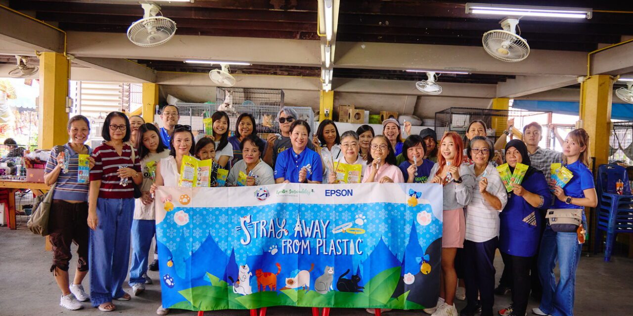 เอปสันปิดแคมเปญ “วิถีไทยไร้พลาสติก” ชวนลดพลาสติก ดูแลแมวจรกว่าร้อยชีวิต