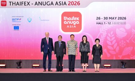 นายกรัฐมนตรี เปิดเวที THAIFEX – ANUGA ASIA 2026 ต้อนรับผู้ซื้อ 130 ประเทศทั่วโลก  ปักหมุดไทยเป็นศูนย์กลางการค้าอาหารโลก คาดเงินสะพัดกว่า 130,000 ล้านบาท
