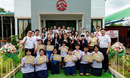 เอไอเอ ประเทศไทย ปรับปรุงห้องสมุดโรงเรียนไชยะวิทยา จ.สุโขทัย หนุนเยาวชนเข้าถึงแหล่งเรียนรู้คุณภาพ