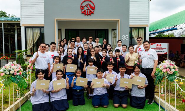เอไอเอ ประเทศไทย ปรับปรุงห้องสมุดโรงเรียนไชยะวิทยา จ.สุโขทัย หนุนเยาวชนเข้าถึงแหล่งเรียนรู้คุณภาพ