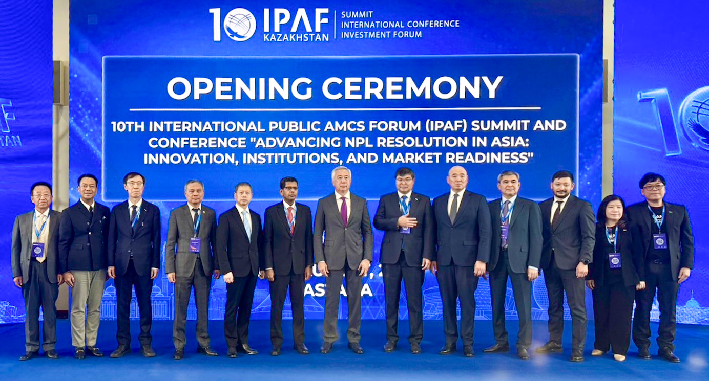 BAM เปิดตัวสมาชิก IPAF บนเวทีนานาชาติ ตอกย้ำบทบาทผู้นำ AMC ไทย พร้อมนำเสนอโมเดลแก้ไขหนี้อย่างยั่งยืน