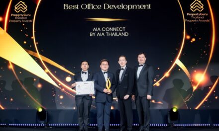 AIA CONNECT ผงาดคว้า 2 รางวัลใหญ่จากเวที PropertyGuru Thailand Property Awards 2026  ตอกย้ำความมุ่งมั่นของ เอไอเอ ประเทศไทย ในการลงทุนอสังหาริมทรัพย์คุณภาพเพื่ออนาคต