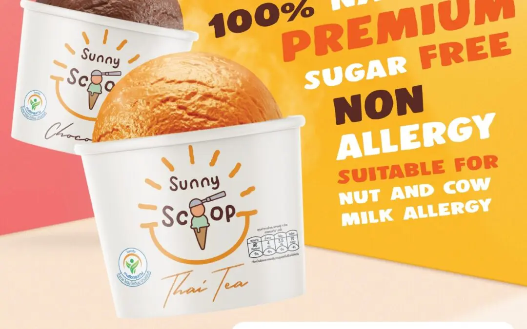 Sunny Scoop เปิดวาร์ปไอเดียสุดปัง  เผยโฉมไอศกรีมโปรตีนไก่ sugar free เจ้าแรกของไทย  ปราศจากนมและถั่ว สู่ทางเลือกใหม่คนรักสุขภาพแต่เลิฟการกินไอศกรีมที่แท้ทรู