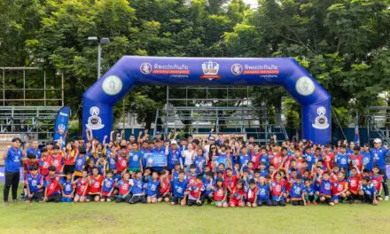 อดีตแข้งทีมชาติไทย ร่วมถ่ายทอดประสบการณ์ฟุตบอล ให้เยาวชนในโครงการ TIP SPIRIT สนาม 5