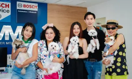 MMS ศูนย์บริการฯ แห่งแรกในรูปแบบ Pet Friendly Service ต้อนรับ ‘พี่จวง’ จุ๊บแจง-วิมลพันธ์ จากละครดัง ‘พรหมลิขิต’ พร้อมเหล่าอินฟลูฯ นำน้องหมาและรถยนต์คู่ใจ เข้ารับบริการ   